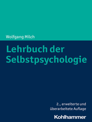 cover image of Lehrbuch der Selbstpsychologie